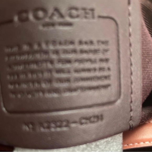 NEW Rowan COACH Satchel With Lovely. Butterfly Print - Picture 9 of 11